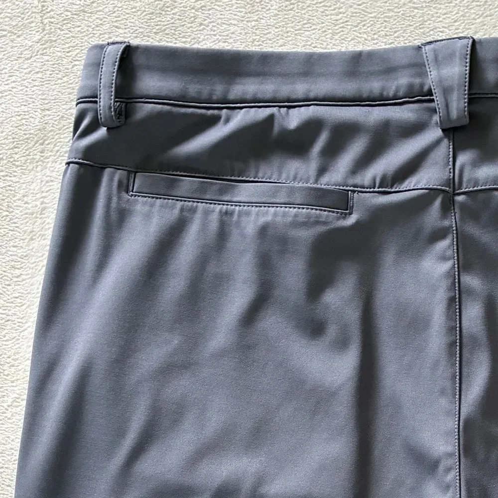 Greg Norman Golf Shorts Men’s 36 Gray Stretch Performance Moisture Wicking
